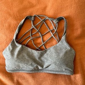 Lululemon Sports Bra Gray Size 6